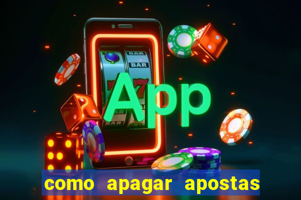 como apagar apostas no app da caixa